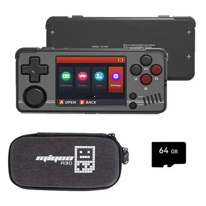 MIYOO MINI A30 Portable Retro Handheld Game Kids Gift 2.8” IPS HD Screen WIFI Open Source Linux System