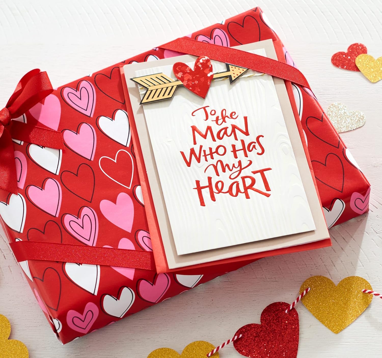 Valentine's Day Card for Him - "Spending Life Loving You