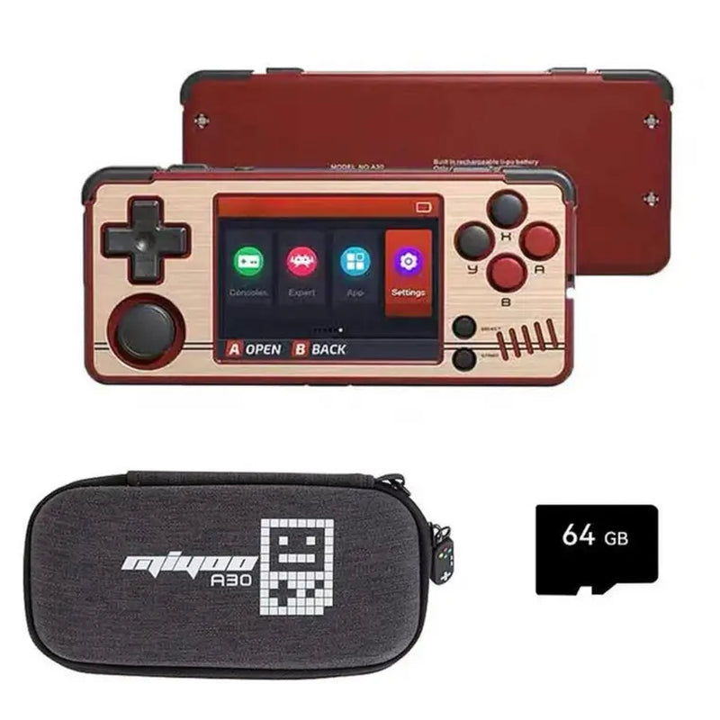 MIYOO MINI A30 Portable Retro Handheld Game Kids Gift 2.8” IPS HD Screen WIFI Open Source Linux System