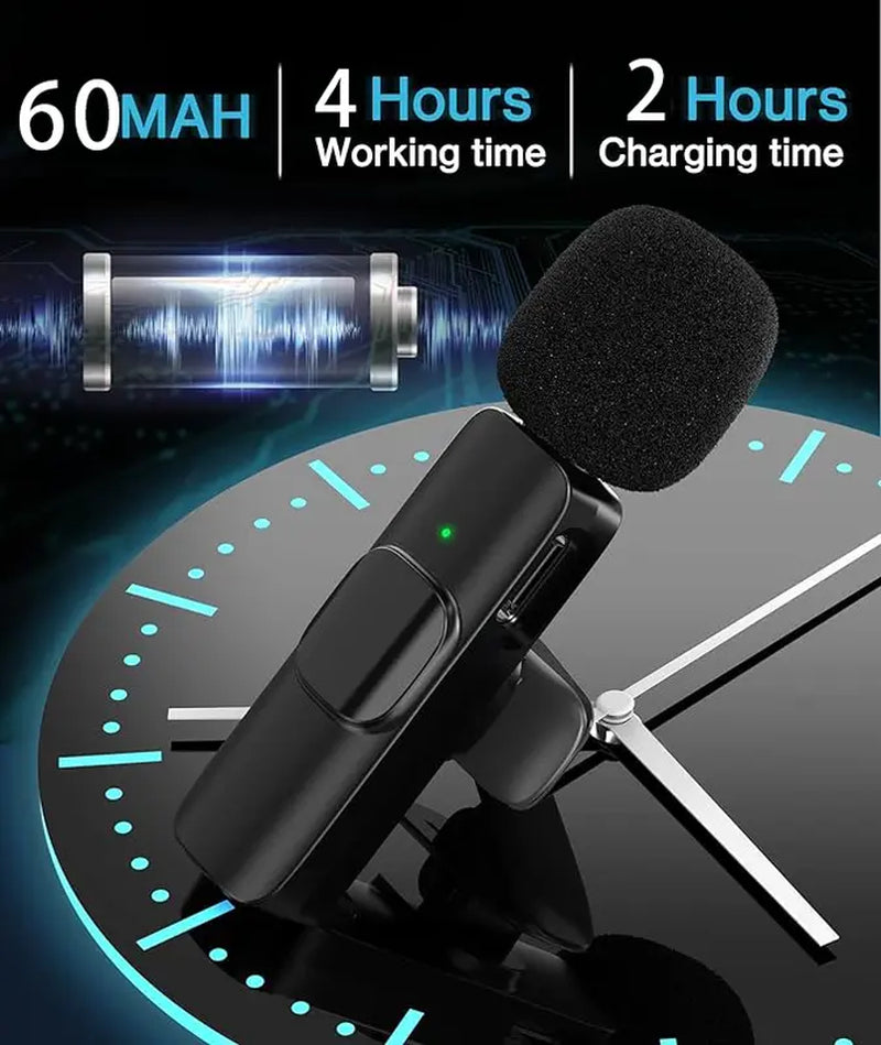 professional wireless lavalier microphone