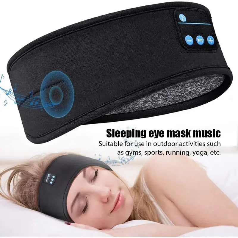 1 Piece Unisex Wireless Bluetooth Sleeping Headphones Valentine'S Day Style Headband Thin Soft Elastic Comfortable Music Ear Phones Eye Mask for Side Sleeper Sports Valentine'S Day Gift for Women