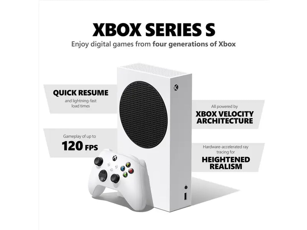 Xbox Series S + 3 Months Wireless Game Pass Ultimate Starter Bundle