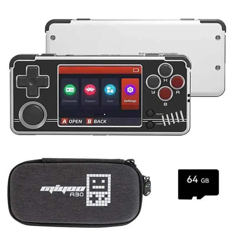 MIYOO MINI A30 Portable Retro Handheld Game Kids Gift 2.8” IPS HD Screen WIFI Open Source Linux System