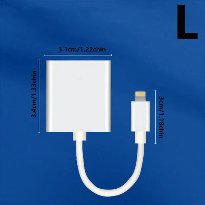 1 Piece Portable SD/TF Card Reader for Iphone