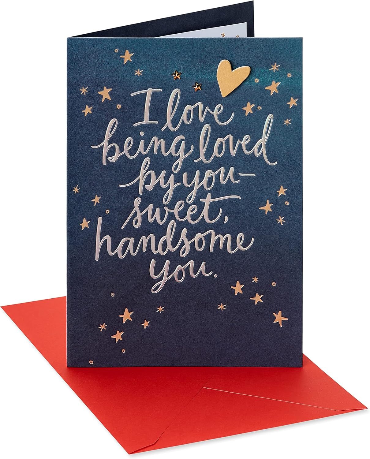 Valentine's Day Card for Him - "Spending Life Loving You